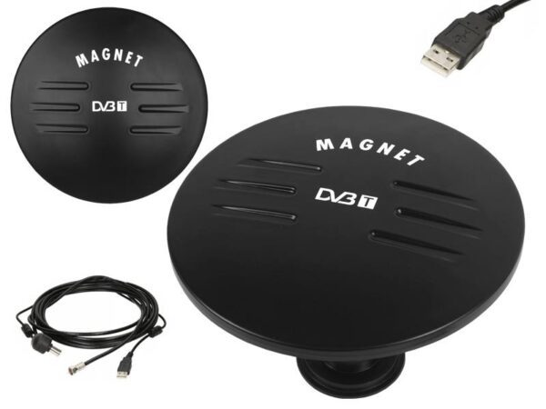 Antenne magnétique USB DVB-T pour voiture PS.