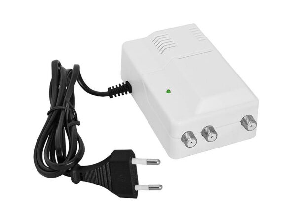 Amplificateur d'antenne PS 25 dB, 1 entrée - 2 sorties.