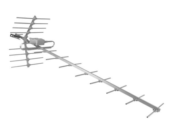 Antenne TV Barczak YAGI, 18 éléments, ch. 21-69, balun arrière