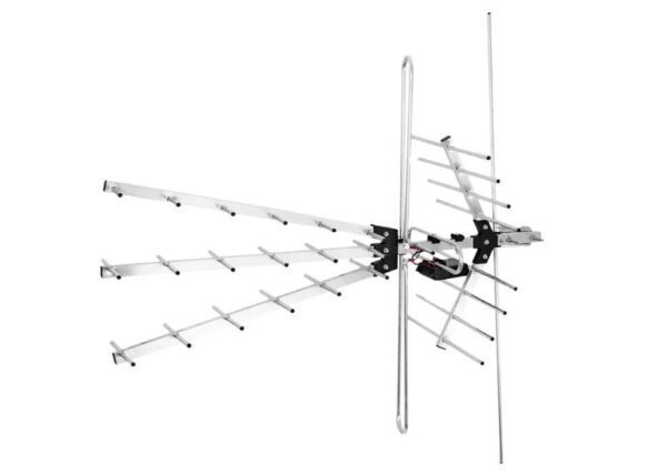 Antenne PS DVB-T ATV-30 COMBO polarisation universelle, avec symétriseur.