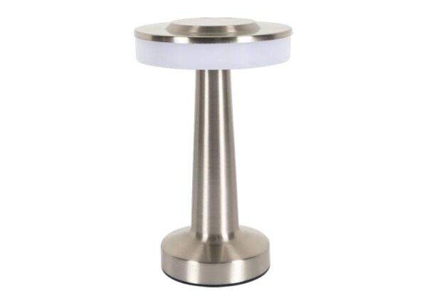 Lampe décorative LED DIOLED métal argenté Q044S