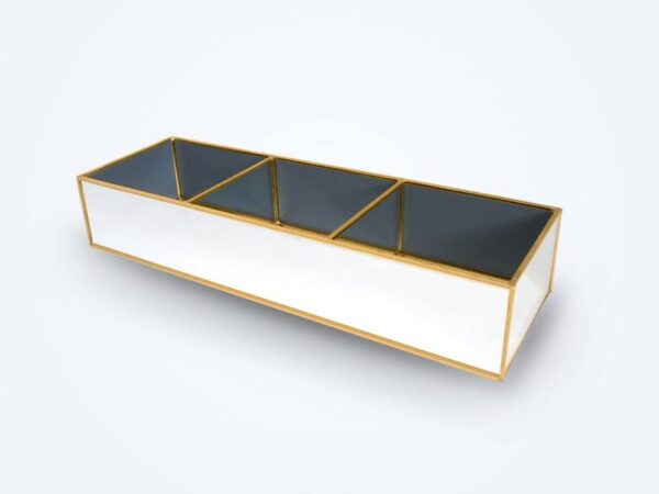 PS MOON dans la chambre Organisateur Miroir Or, CANDY.