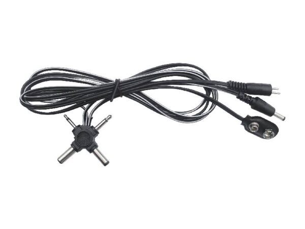 Connexion d'alimentation avec croix + butée de batterie