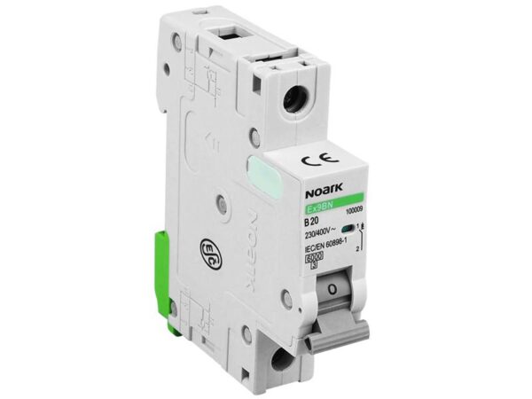 Disjoncteur PS 1P B, 20 A, NOARK S191.