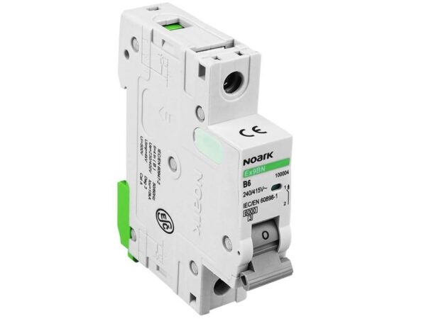 Disjoncteur PS 1P B, 6 A, NOARK S191.