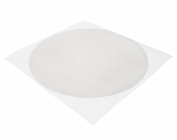 Bloc-notes autocollant transparent W, 10 cm.