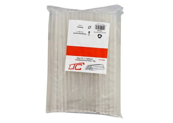 Colle blanche/transparente 7 x 200 mm 1 kg
