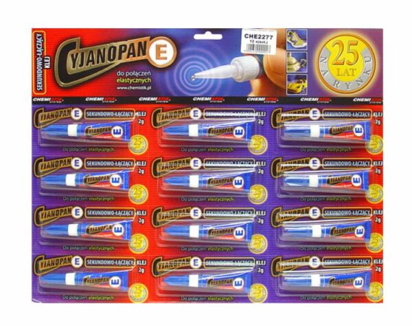 Colle Cyjanopan-e 2g flexible, bleue.