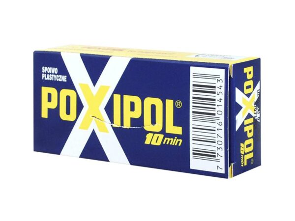 Colle POXIPOL, liant plastique métallisé, 21 g/14 ml.