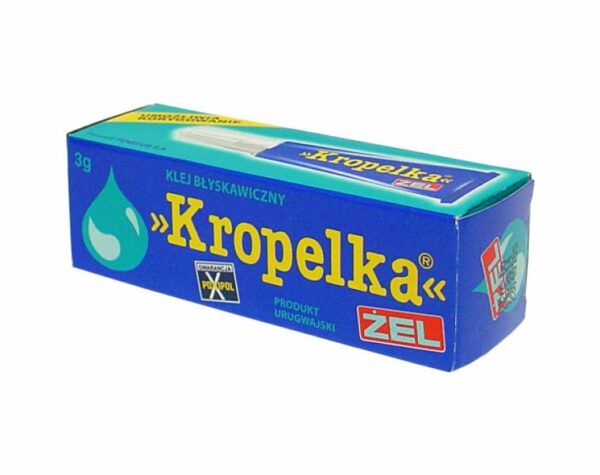 Colle universelle en gel gouttelettes, 3 g.