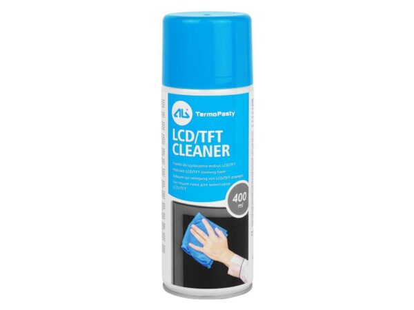 Mousse nettoyante pour matrices LCD/TFT, 400 ml.