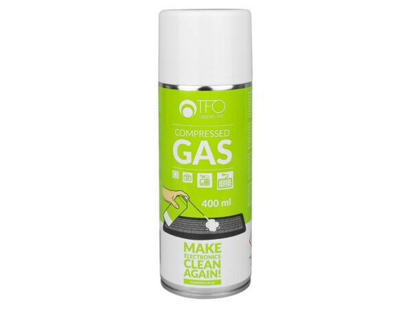Air comprimé/gaz TFO, 400 ml.