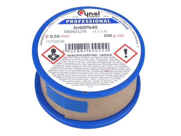 Boîte PS 0,50/250 g/liant SN60PB40