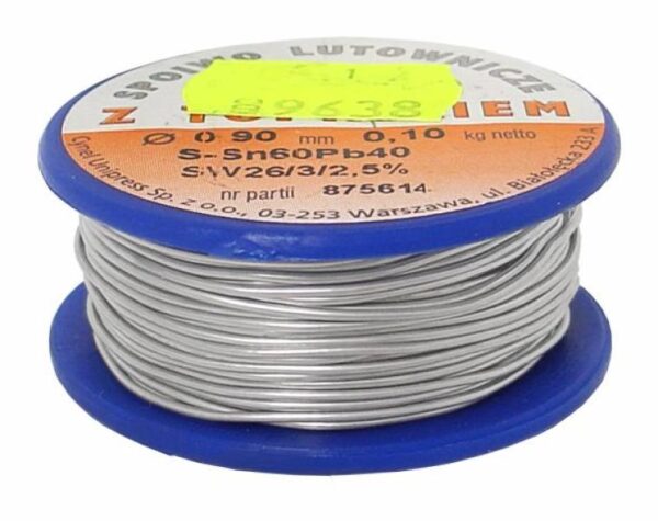 PS Tin 0,90 / 100 g / liant, LC60.