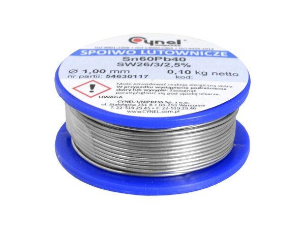 Boîte PS 1.00/100g/liant SN60PB40.