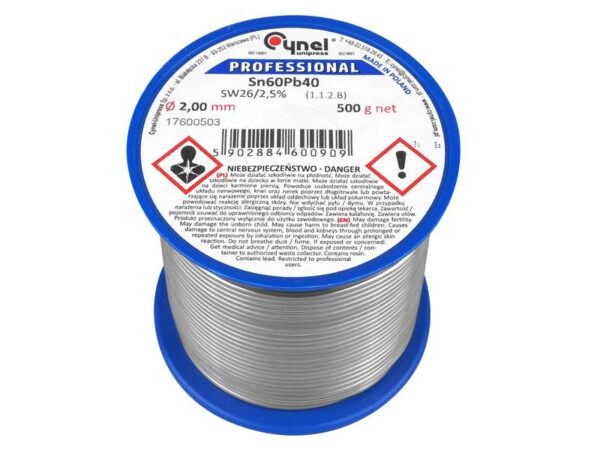 Étain PS 2,00/500g Sn60Pb40.