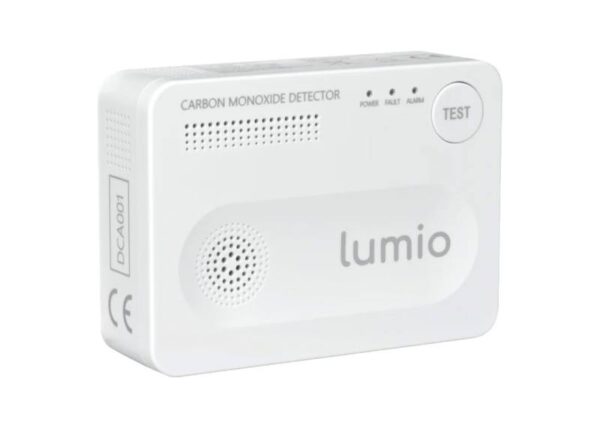 Capteur de monoxyde de carbone autonome LUMIO, 3 piles AA