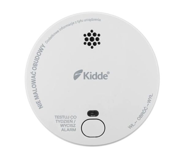 Détecteur de fumée Kidde, garantie de 3 ans, 1 pile 9 V