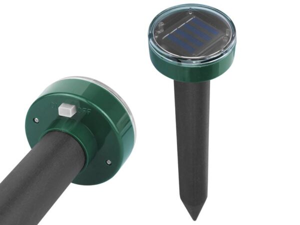 PS Solar, lot de 2 répulsifs anti-taupes