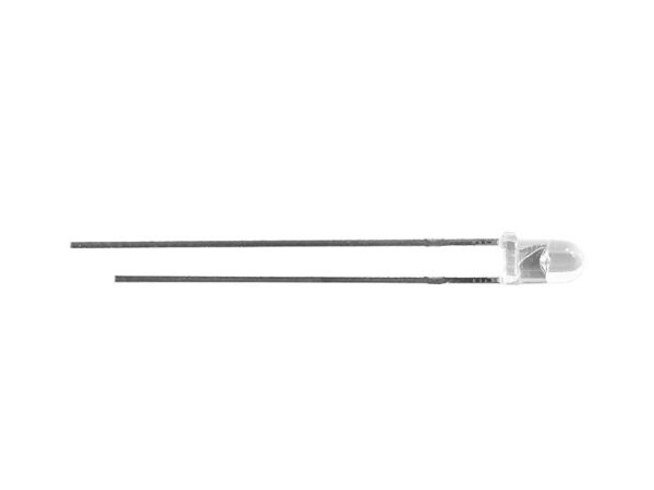 Diode LED 3 mm 12 V blanche.