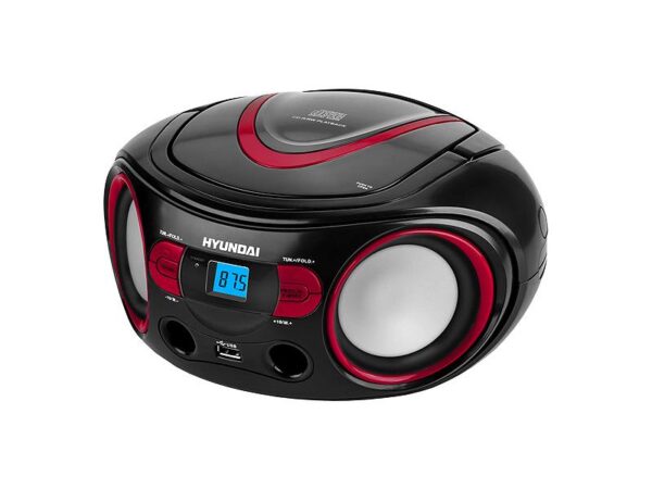 PS Boombox Hyundai TRC533AU3BR Tuner FM numérique, CD/MP3, USB, AUX.