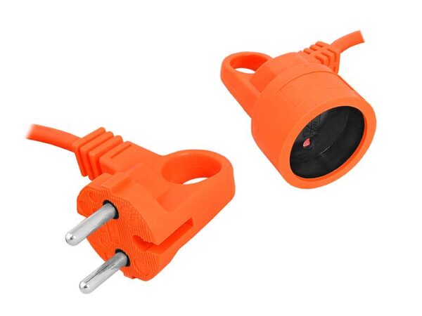 Rallonge électrique de jardin à deux conducteurs 2 x 1 mm², 20 m