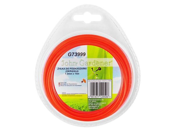 Fil de coupe rond 1,3 mm x 15 m, G73999.