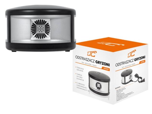 Répulsif pour rongeurs (martres, rats, souris) AC-230V 5 gammes de fréquences jusqu'à 100m2 LTC