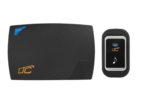 Sonnette sans fil LTC LXDZ4 SALSA NOIR DC 3x1,5V AA.