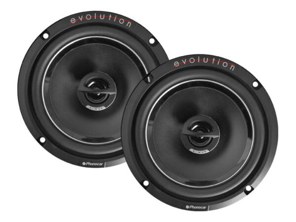 Haut-parleurs PHONOCAR 2616, 165 mm, 2 voies/120 W, gamme EVOLUTION.