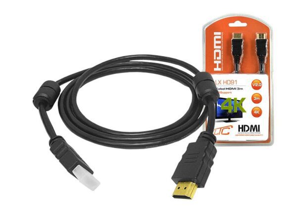 Câble HDMI-HDMI 3 m 4K v2.0 LTC