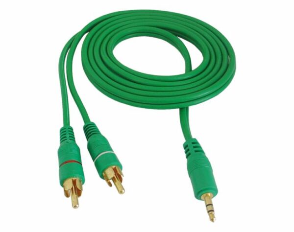 Câble PS 2xRCA-Jack 3,5 mm, 10 m