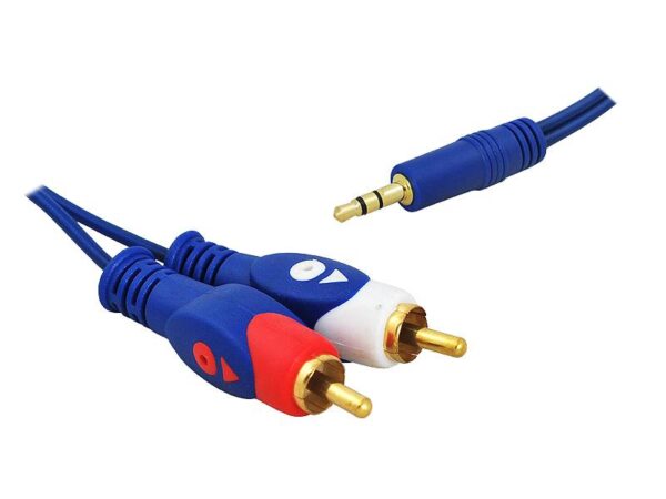 Câble jack 3,5 mm - 2 prises RCA 3 m HQ.