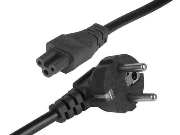 Câble d'alimentation 3M à 3 broches en forme de trèfle