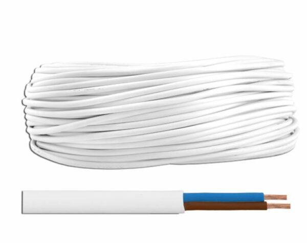 Câble OMY, 2x1.00, 300/300V, rond, 100m.
