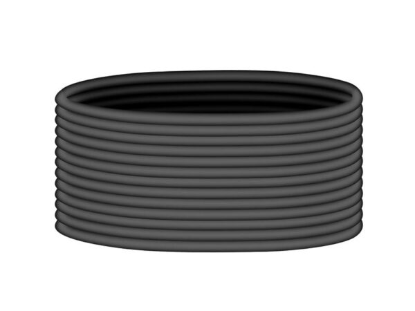Câble plat OMYp 2x1.0 300/300V 100m noir
