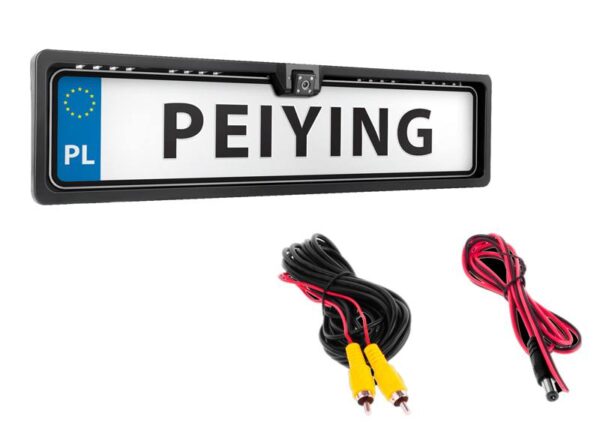 Caméra de recul de voiture à vision nocturne intégrée au cadre de la plaque d'immatriculation