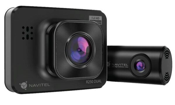 PS NAVITEL R250 Caméra embarquée, DOUBLE KAM.