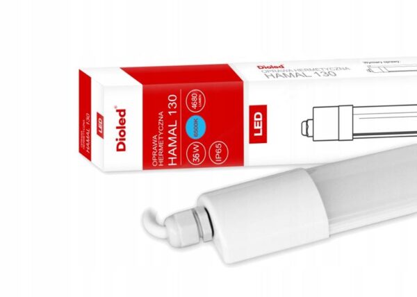 Luminaire LED DIOLED HAMAL 130 36W BZ 6000K 4680LM 120CM IP65