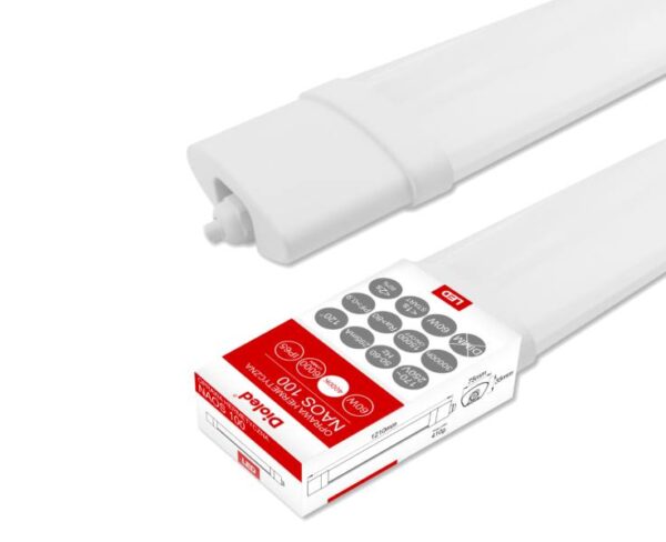Luminaire LED DIOLED NAOS 130 60W BN 4000K 78000LM 120CM IP65