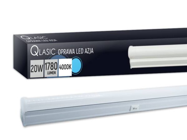 LUMINAIRE LED T5 QLASIC 20W/NEUTRE 1780LM 120CM, ASIE, DIOLED.