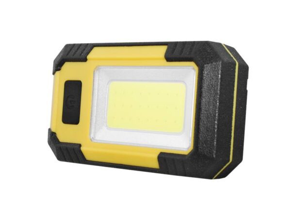 Lampe de travail LED COB 10 W 6000 K/IP44 avec batterie et aimant. 600 lm + chargement USB 4000 mAh