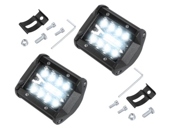 Panneau tout-terrain 10-30V, 3 W x 20 LED, 60 W, IP67, 6500K, Combo.