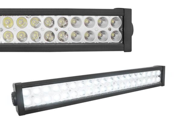 PANNEAU TOUT-TERRAIN 10-30V, 3Wx40LED, 120W, IP67, 6500K COMBO.
