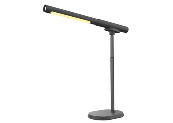 Lampe de bureau/torche 2-en-1 SVENSSON Light (détachable) 8 W, USB-C, noire, modèle Amsterdam