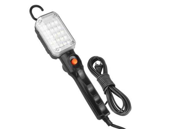 Lampe d'atelier 25 x LED SMD, 230 V, câble de 10 m, aimant.
