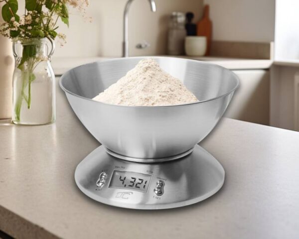 Balance de cuisine LTC avec bol et présentoir