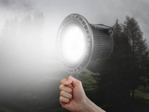 Lampe torche portable, 168 LED SMD 1600 lm + 30 LED SMD 300 lm, mode stroboscopique (7 LED SMD rouges + 7 LED SMD bleues), batterie 7500 mAh