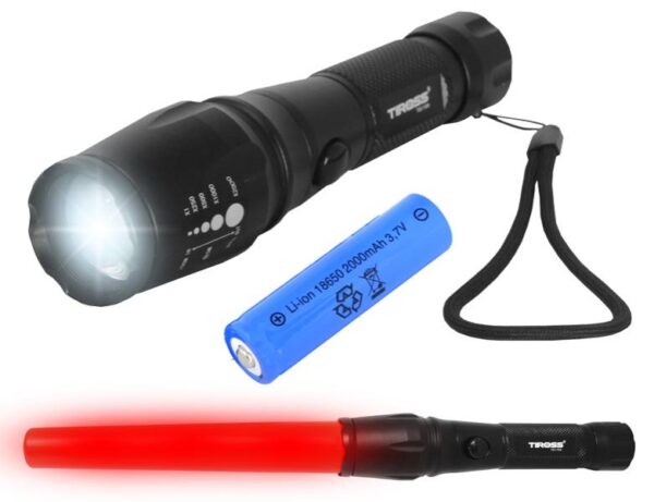 Lampe torche rechargeable TS-1154 10W ZOOM CREE 10W T6XML.