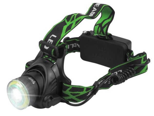 Lampe frontale 1 x LED CREE T6+COB, zoom, rechargeable, (4 modes d'éclairage) BL-T107-T6.